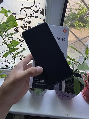 huawei freeclip 2: Redmi, Redmi Note 14, Б/у, 256 ГБ, цвет - Черный, 2 SIM — 2
