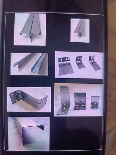 эшик рам: Фасадная подсистема -Кронштейн фасадный размер по заказу -Т профиль — 1