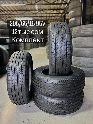 Шины 205 / 65 / R 16, Лето, Комплект, Легковые, Таиланд, Michelin