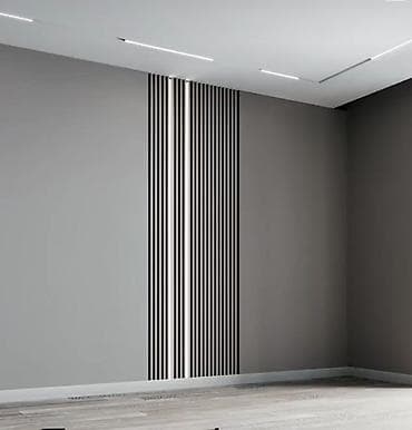 Ремонт и строительство: Декоративные вертикальные LED-панели/лайт-линии для стен - — 1