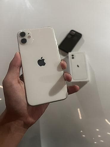 aiphone x: IPhone 11, Новый, 128 ГБ, White Titanium, Чехол, Коробка — 1