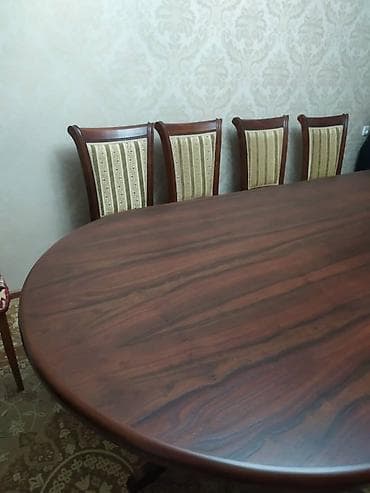 тапчан ош цена: Стол и 8 стульев,город Кара Балта,ул Крылова 37/13 — 3