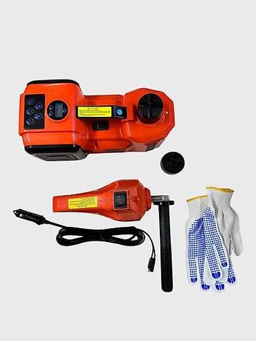 Электрический автомобильный набор 3-в-1: домкрат, гайковерт и