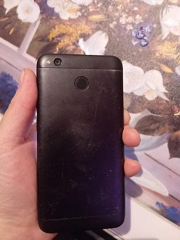 tab lite: Redmi, Redmi 4X, Б/у, 16 ГБ, цвет - Черный, 2 SIM — 1