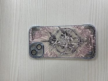 алтын аяк фото: Чехол на айфон 13 с принтом ангелов в стиле Chrome Hearts — 1