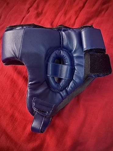 forward apache: Боксерский шлем Venum, цвет синий. - Конструкция с усиленной лобной — 2