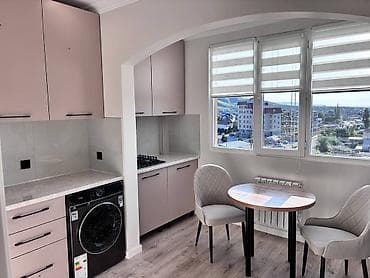 Недвижимость: 1 комната, 45 м², Киргизия 1 107 серия, 7 этаж, Свежий ремонт — 3