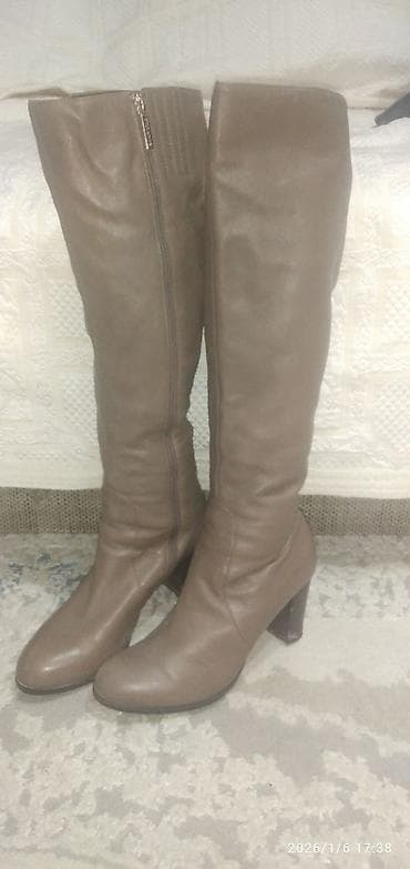 Сапоги: Женские зимние Сапоги, размер 41 - Классическая шнуровка с — 10