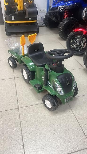 трактор детский с прицепом: Детский трактор-каталка с прицепом - Тип: педальная/ножная каталка с — 1