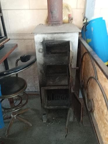 стремянку 2 м: Металлическая твердотопливная печь с дымоходом Колдонулган абалы өтө — 2
