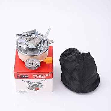нордекс: Портативная газовая горелка-плитка EcBird (Portable Card Type Stove — 2
