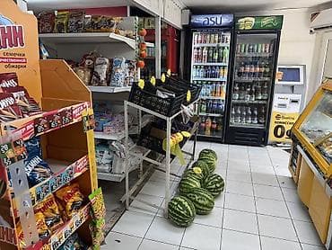 3: Достук Сдается продуктовый магазин Площадь: 50м2 С оборудованием — 9