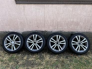 машина х5: Колеса в сборе 225 / 50 / R 18, Лето, Б/у, Комплект, Легковые, Литые, отверстий - 5 — 5