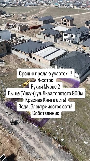 участок в тюпе: 4 соток, Для строительства, Красная книга, Договор купли-продажи — 1