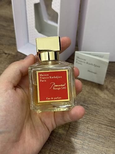 духи баккара 540 цена оригинал: Maison Francis Kurkdjian Baccarat Rouge 540 EDP 70ml Оригинал, полный — 1