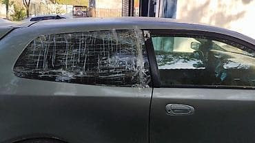 гц 8: Стекло Заднее левое Honda, 2003 г., Б/у, Оригинал — 1