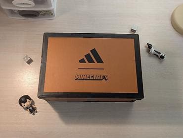 adidas: Adidas x Minecraft FortaRun 4.0 J — детские/юношеские кроссовки — 6