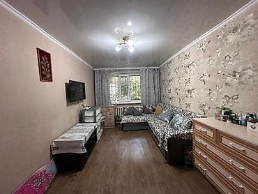 2 комнат квартира бишкек: 2 комнаты, 40 м², Индивидуалка, 1 этаж, Косметический ремонт — 3