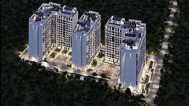 Квартиры: 2 комнаты, 66 м², Элитка, 5 этаж, Готовая ПСО (под самоотделку) — 2