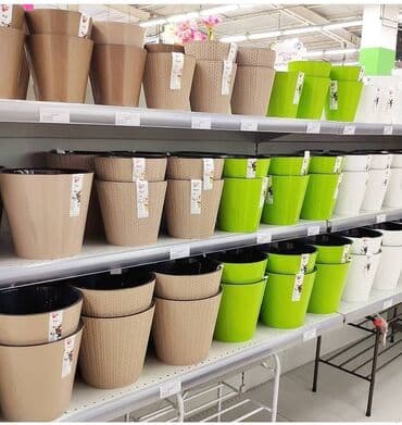 цветочница: Цветочные горшки
Россия, Турция, Польские
От 100с — 7