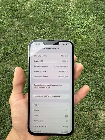 pixel 7: IPhone 13 Pro Max, 128 ГБ, цвет Sierra Blue АКБ 93 меняли на — 3