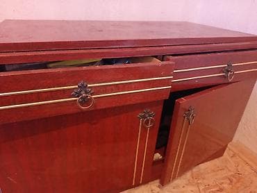 Комод для одежды, Без зеркала, цвет - Коричневый