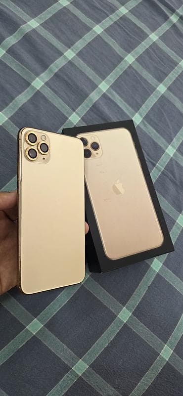 часы whoop: IPhone 11 Pro Max, Б/у, 256 ГБ, Золотой, Защитное стекло, Чехол, Коробка, 83 % — 1