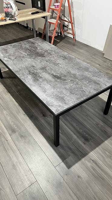 Журнальные столы: Журнальный/кофейный стол в современном стиле лофт. - Столешница — 4