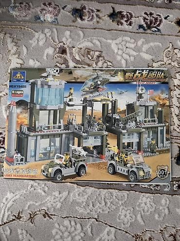 red bull: Конструкторы из серии аналогов LEGO: 1) Batleader — набор с — 5