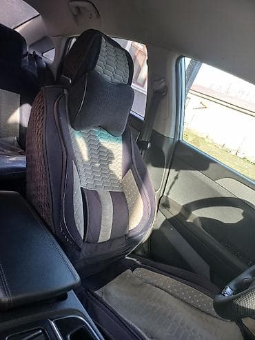 Аксессуары и тюнинг: Чехлы Тканевые, С подушкой, цвет - Серый, Hyundai — 3