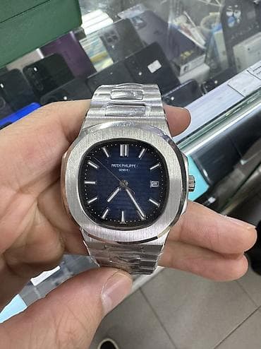 аксессуары для мужчин: Классические часы часы, Patek Philippe, Титан, Мужские, Новый — 6