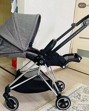 cybex: Коляска, Cybex, цвет - Серебристый, Б/у, Платная доставка, Самовывоз — 4