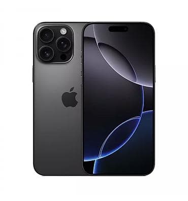 apple watch s11: IPhone 16 Pro Max, Новый, 256 ГБ, Черный, Зарядное устройство, Защитное стекло, Чехол, 100 % — 1