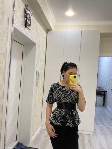 Атайын кийим: Костюм блузка, юбка и поясок, в отличном состоянии одевала 1 раз — 2