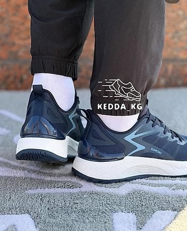 Босоножки, сандалии, шлепанцы: Кроссовки Goroni, темно‑синие - Тип: мужские спортивные/повседневные — 3