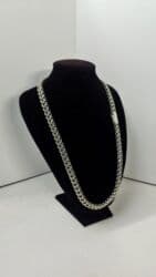 продаю золотую цепочку: Цепь "Рамзес" Серебро 925 проба С Чернением Вес 102 грамм Длина 60 см — 4