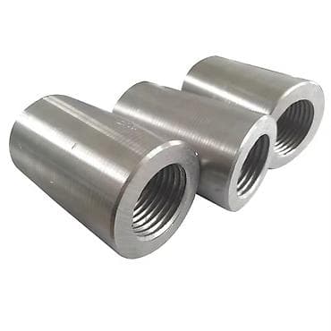 строителный форма: Муфты для соединения арматуры (резьбовые) Описание: - Прямые стальные — 3