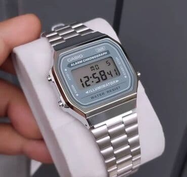 часы fossil: Сasio retro - A168 Усиленная подсветка! Функции : секундомер — 1