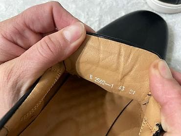 louboutin: Мужские кеды из черной кожи Одеты один раз. - Материал: натуральная — 4