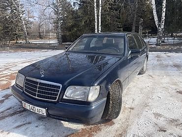 электр авто: Mercedes-Benz S-Class: 1992 г., 3.2 л, Кол менен иштөөчү, Бензин, Седан — 4