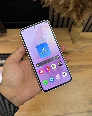 z fold 2: Samsung Galaxy A35 5G, Б/у, 128 ГБ, цвет - Белый, 2 SIM — 6