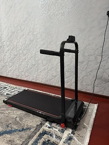 турник на заказ: Беговая дорожка для дома, складная, с поручнями, новый есть коробка — 3