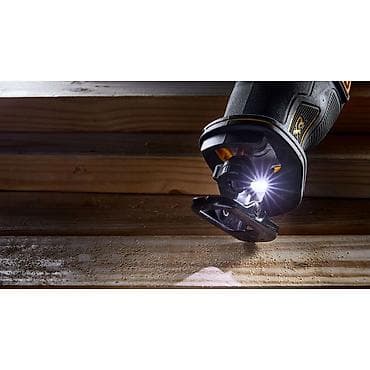 Строительное оборудование: Аккумуляторная сабельная пила DEWALT DCS382B, 18(20) В, 3200 ход/мин — 5