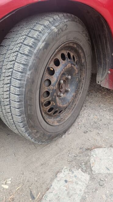 купить диски на нексию: Колеса в сборе 185 / R 15, Зима, Б/у, Комплект, Легковые, Железные, отверстий - 4 — 1