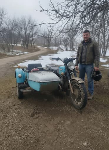 В продаже одноцилиндровый мотоцикл ИЖ Планета-3,на ходу, с