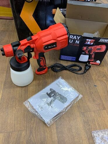 купить строительный фен бу: Электрический краскопульт, Новый, В наличии — 4