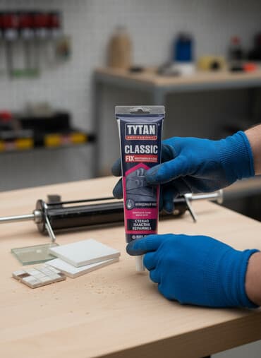 Монтажный клей Tytan Professional Classic FIX предназначен для