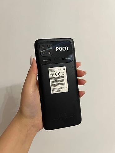realme 8 pro: Poco C40, Б/у, 64 ГБ, цвет - Черный, 2 SIM — 2