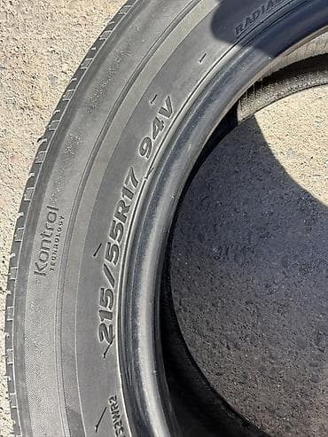 Шины 215 / 55 / R 17, Лето, Б/у, 1 шт, Легковые, Корея, Hankook — 10