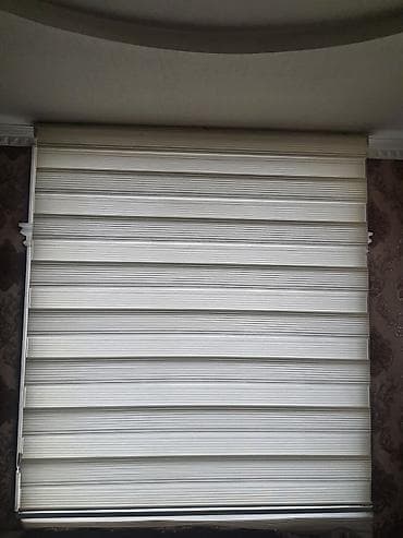 шторы нити: Рулонная штора «день-ночь» с декоративным низом. - Тип: рулонная — 7